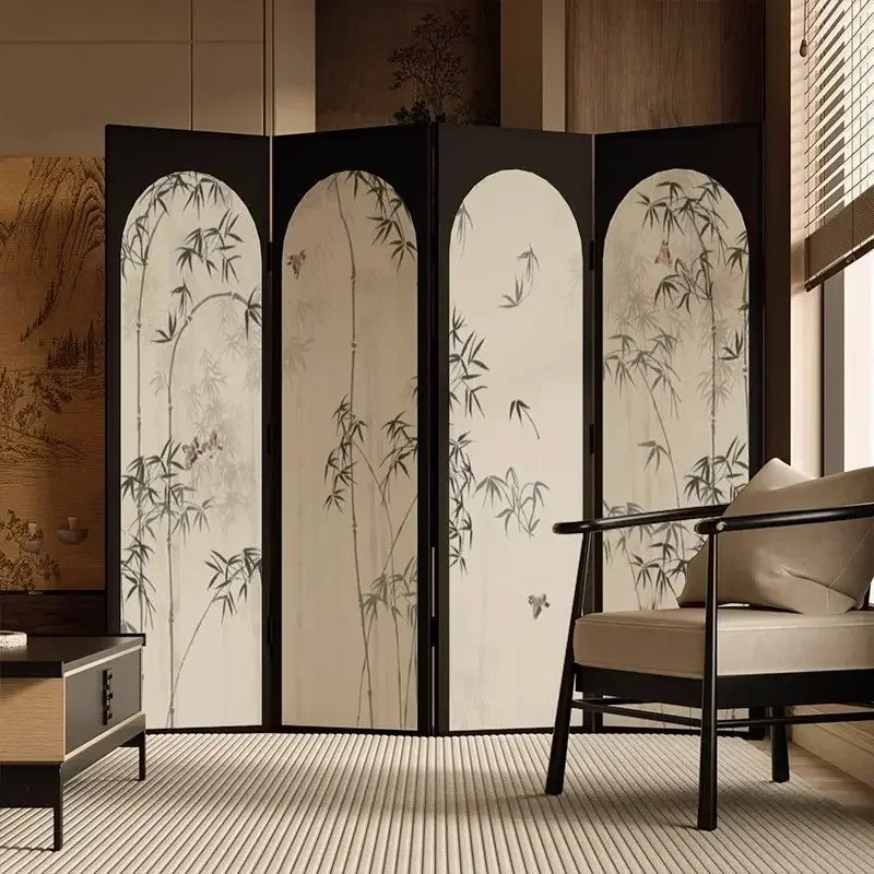 Partizione schermo personalizzabile in stile cinese, parete divisoria ingresso soggiorno