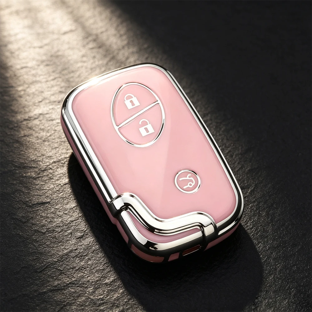 3 Buttons Car Smart Remote Key Fob Case Cover for Lexus IS250 CT200 CT200h RX270 RX350 RX450 Holder Shell Keychain Accessories