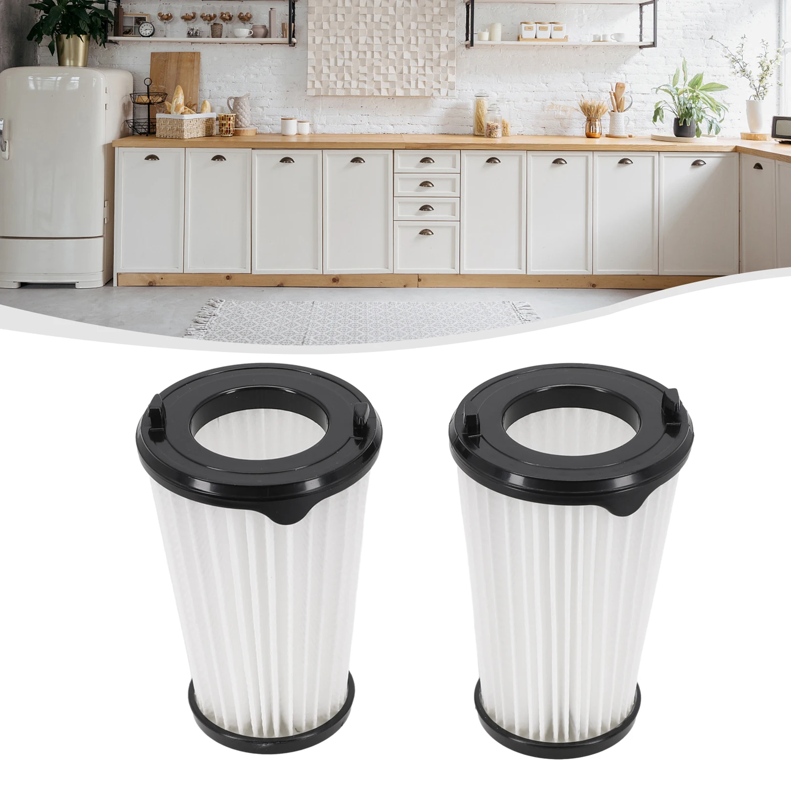 2Pcs EF150 Filter Kit For Ergorapido ZB3301, ZB3302AK, ZB3311, ZB3320P, ZB3327G, ZB3324B Plastic Filters Repalcements Parts