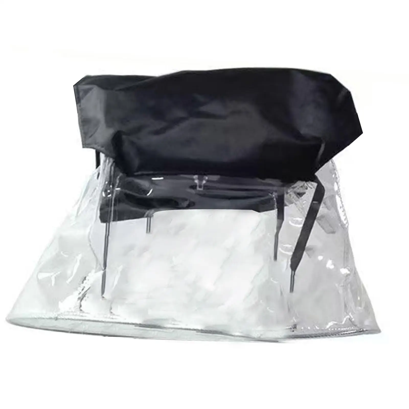 غطاء مطر خفيف متحرك مقاوم للغبار لدرع أضواء المسرح الشفاف #3