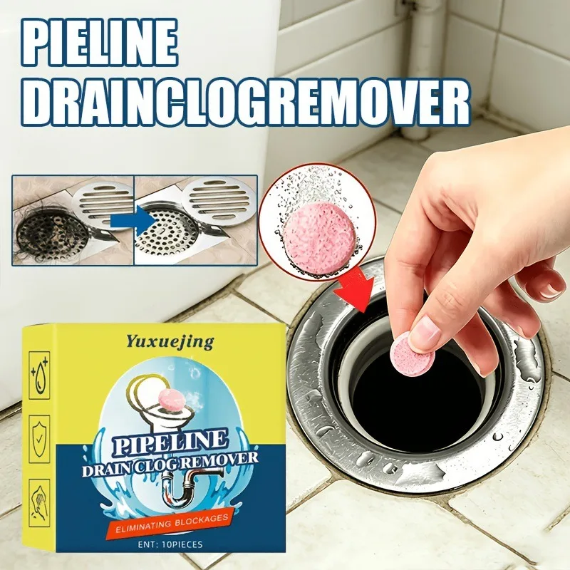 Pipe Dredging Pads Can Remove Residues, Small Flying Insects, Toilets, Sinks, Floor Drains, Universal Dredging and Cleaning Pads