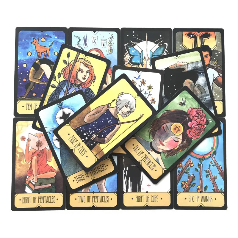 The Sasuraibito Tarot Paper Card GameTarot Entertainment Fate Divination Card Tarot And A Variety Of Tarot Options PDF Guide