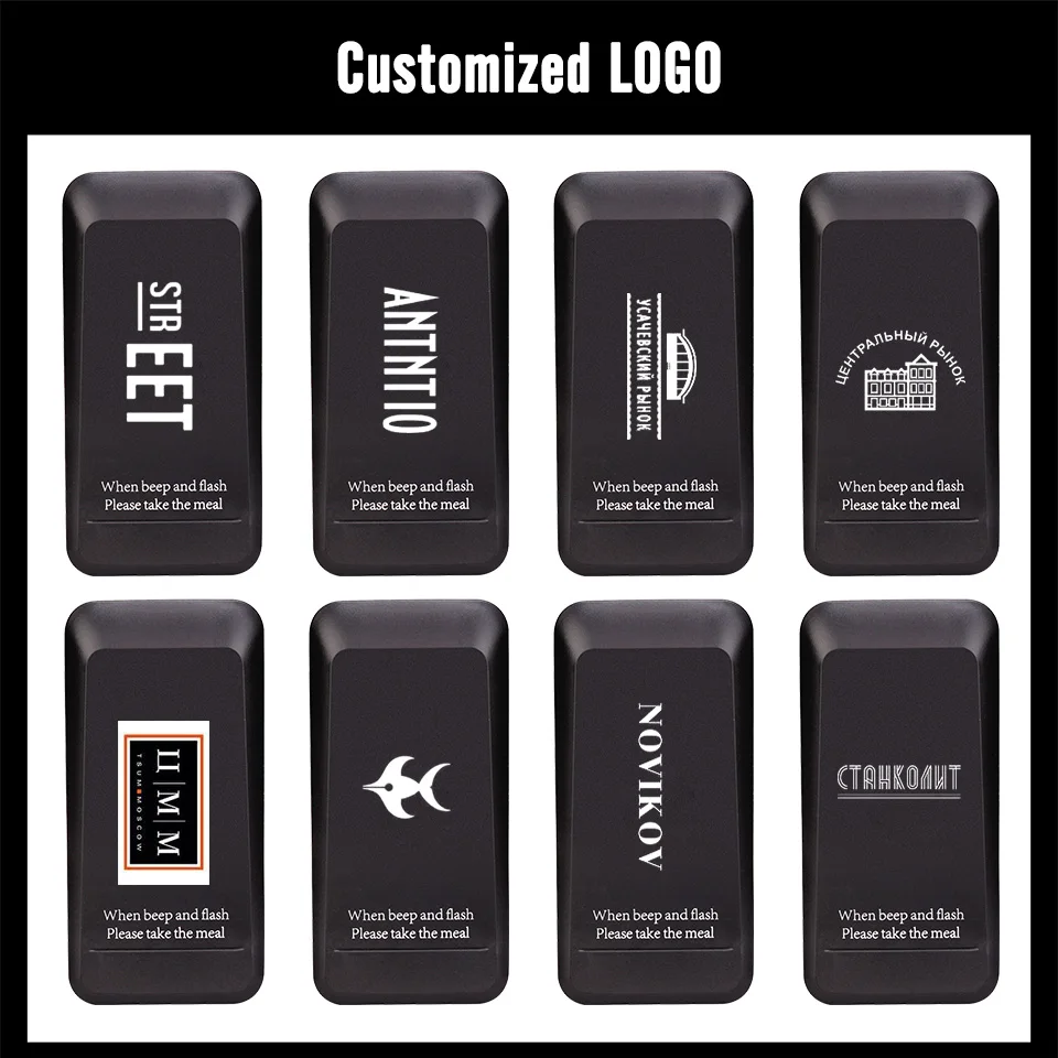 Retekess 10Pcs Coaster Pagers Receivers For TD157 Restaurant Pager Wireless Calling System For Coffee Church Bar Beauty Salon