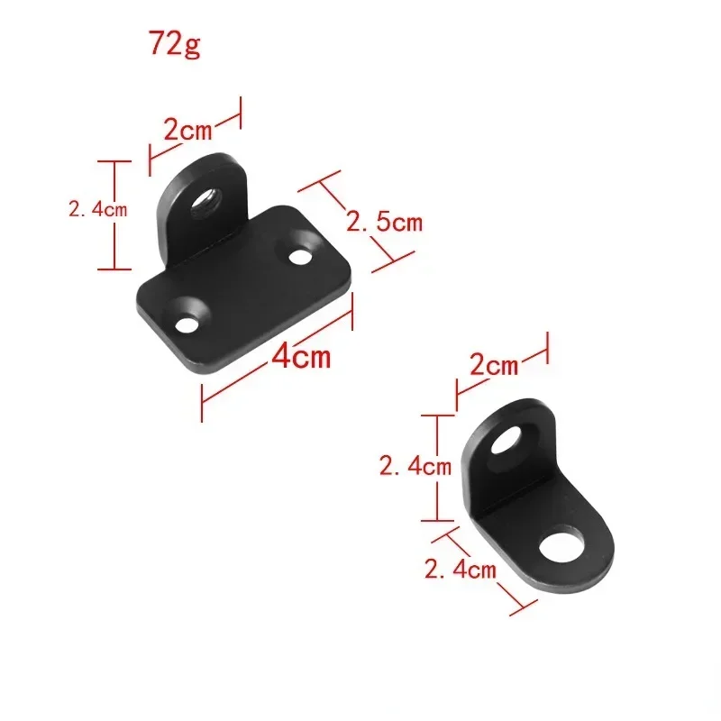 Aluminium Wall Bracket/Wall Mount Bracket for Yamaha WS-B1A Speakers,with mounting Screws Angle Adjustable