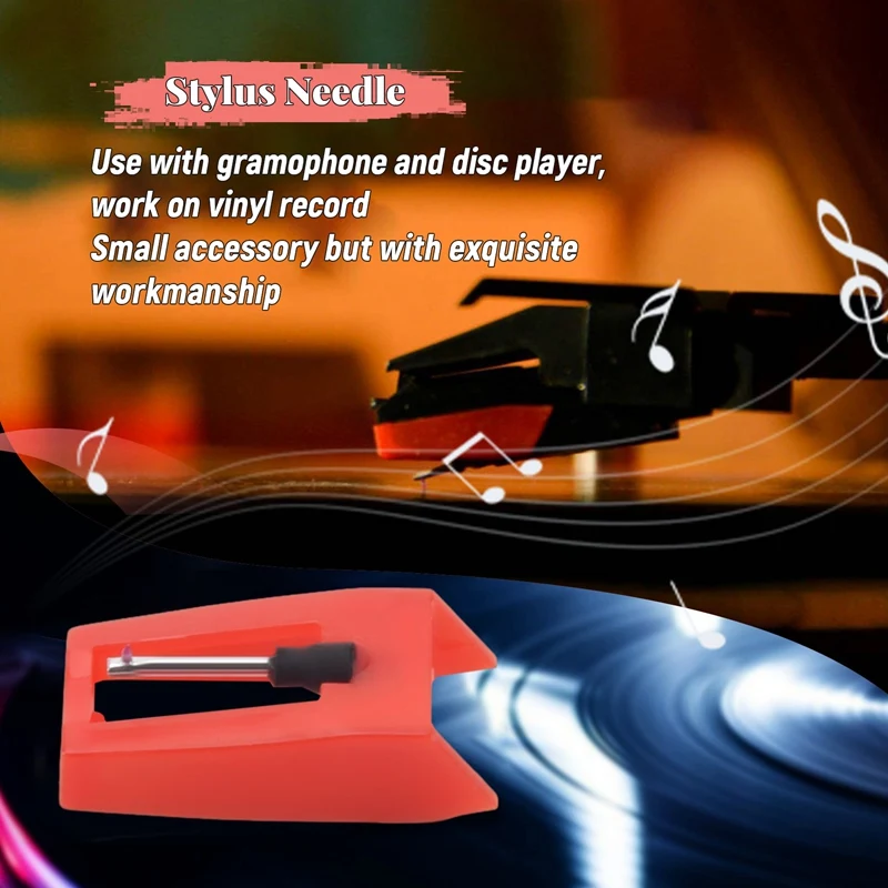 Turntable Diamond Stylus For Phonograph Turntable Vinil Lp Gramophone Record Needles Accessories Stylus-PZZW