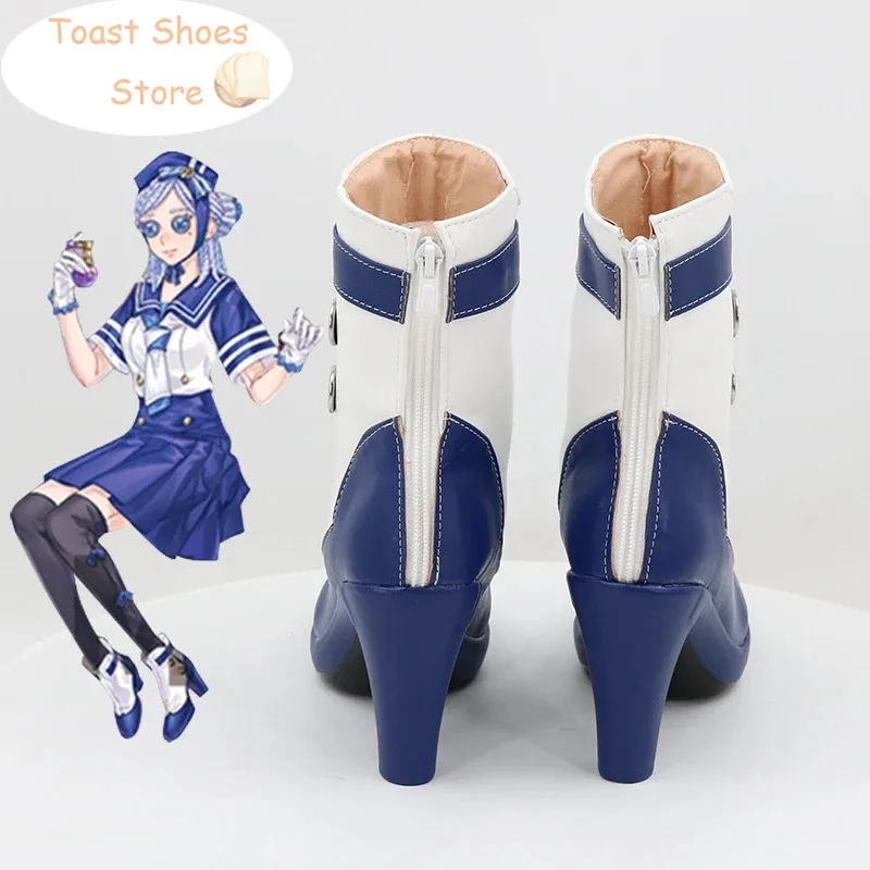 

qq98Perfumer Vera Nair обувь Game Identity V Oceangoing Voyage Day Косплей Сапоги из искусственной кожи на Хэллоуин Костюм Опора