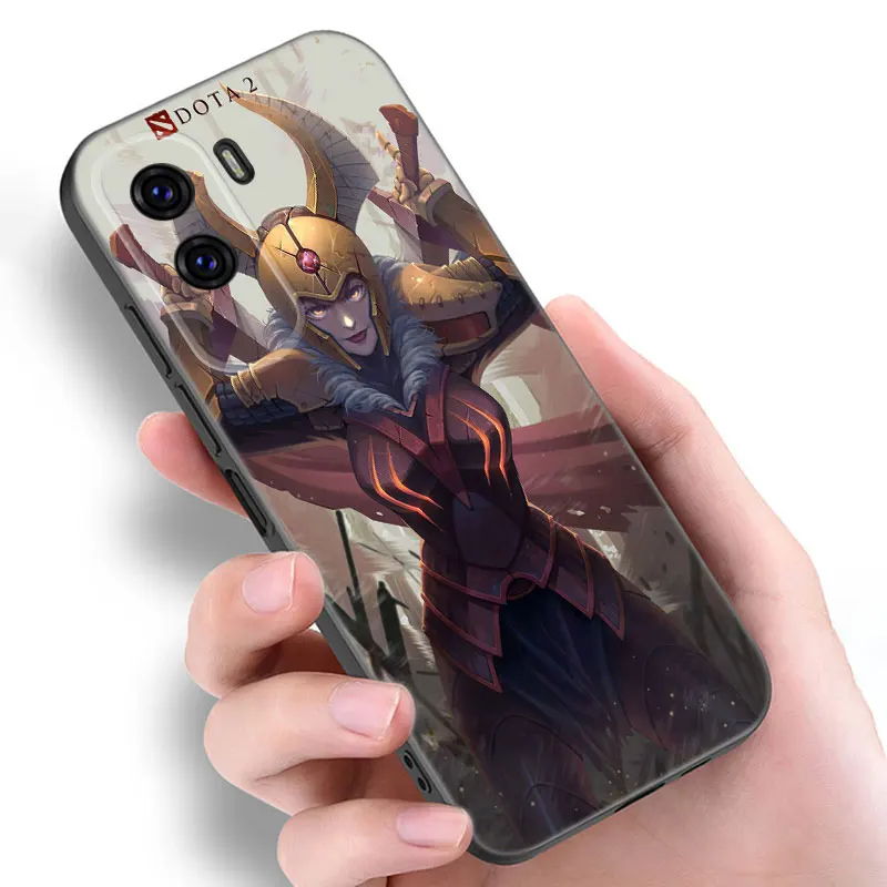 Dota 2 Game Black Phone Case For Honor 70 90 200 Magic 4 5 6 Lite X5 X6A Plus X6S X7A X8A X8B X6 X7 X8 X9 4G X9A X9B 5G