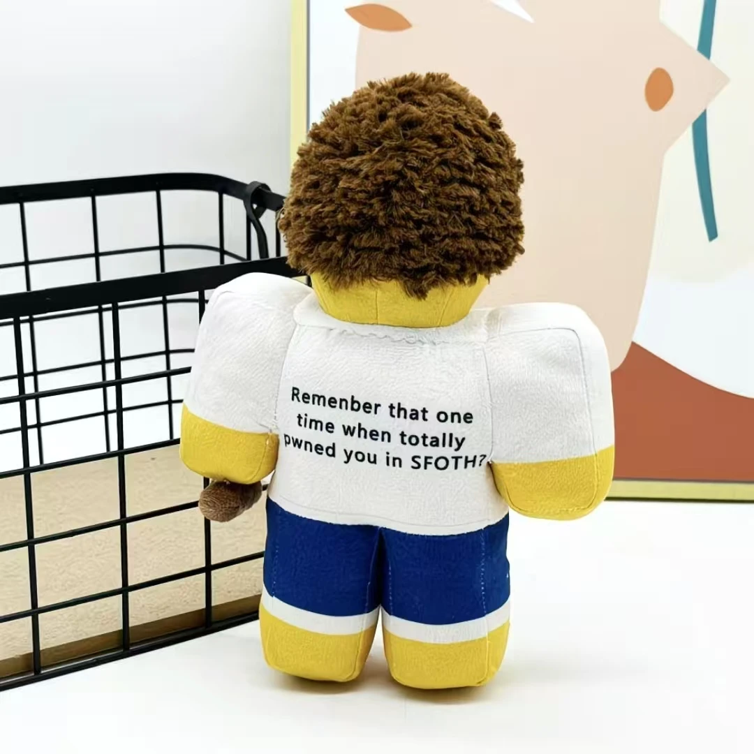 25CM nuevo Forsaken Taph chance Shedletsky juguete de peluche juego periférico Anime relleno almohada dibujos animados cumpleaños Halloween muñeca regalo de seguidor