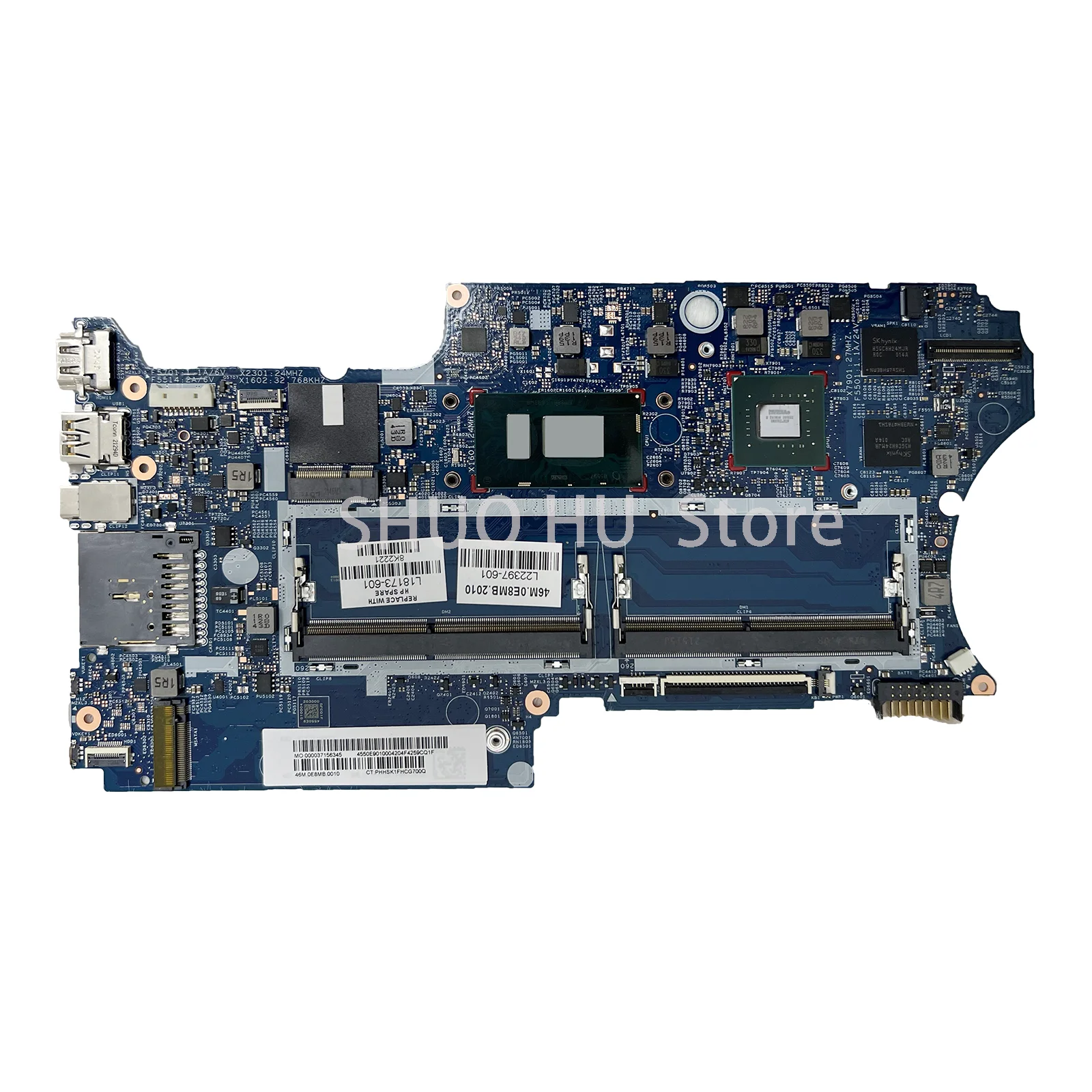 KEFU mainmainboard untuk HP PAVILION X360 Motherboard Laptop 14-CD i3-8130U i5-8250U i7-8550U MX130-V2G L18173-601 L18173-001