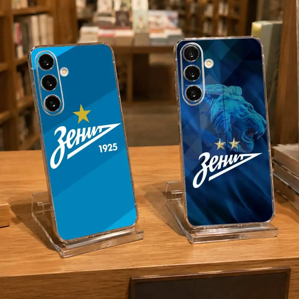 Z-Zenit Saint Petersburg 1925 Phone Case For Samsung A71, A70, A52, A51, A40, A30, A20 Transparent Cover