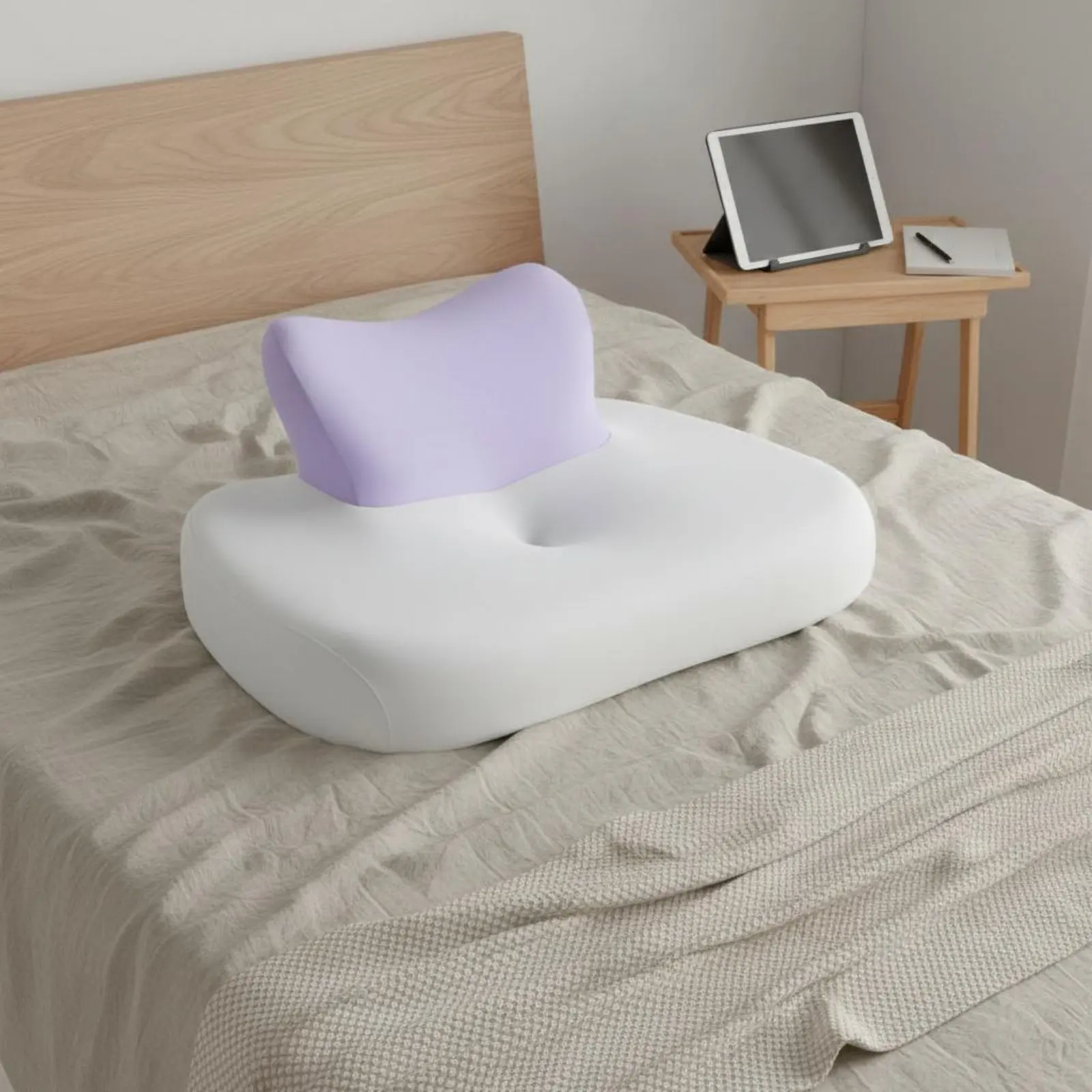 Prone Sleep Pillow Cooling Texture Gaming Rest Pillow Bedding Ergonomic Design Comfort Item Breathable Material view 5
