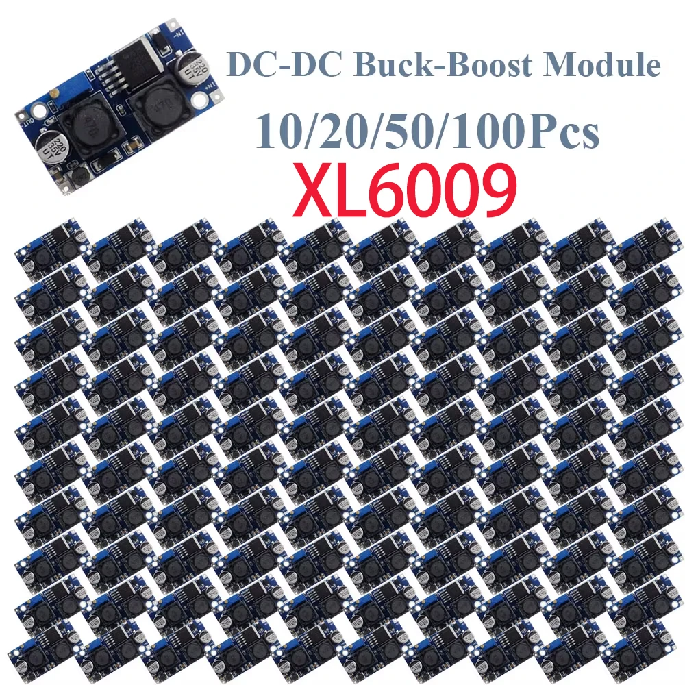 modulo-dc-dc-buck-boost-xl6009-com-faixa-de-tensao-de-entrada-ampla-compativel-com-paineis-solares-com-aumento-automatico-de-tensao