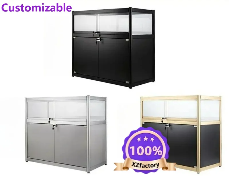 Factory Direct 2026 Jewelry Counter Jewelry Display Cabinet Jewelry Counter Mobile Phone Cabinet High-end Shopping Mall Cabinet