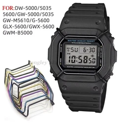 316 Stainless Steel Watch Bumper For Casio for DW5600 GW-5000 5035 GW-M5610 Modification For GA 2100 GA 100 GA700 Accessories