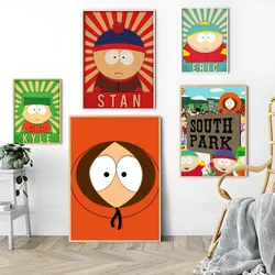 Anime Comedy Funny S-Southes-Park Classic Vintage Posters Vintage Room Home Bar Cafe Decor Nordic Home Decor