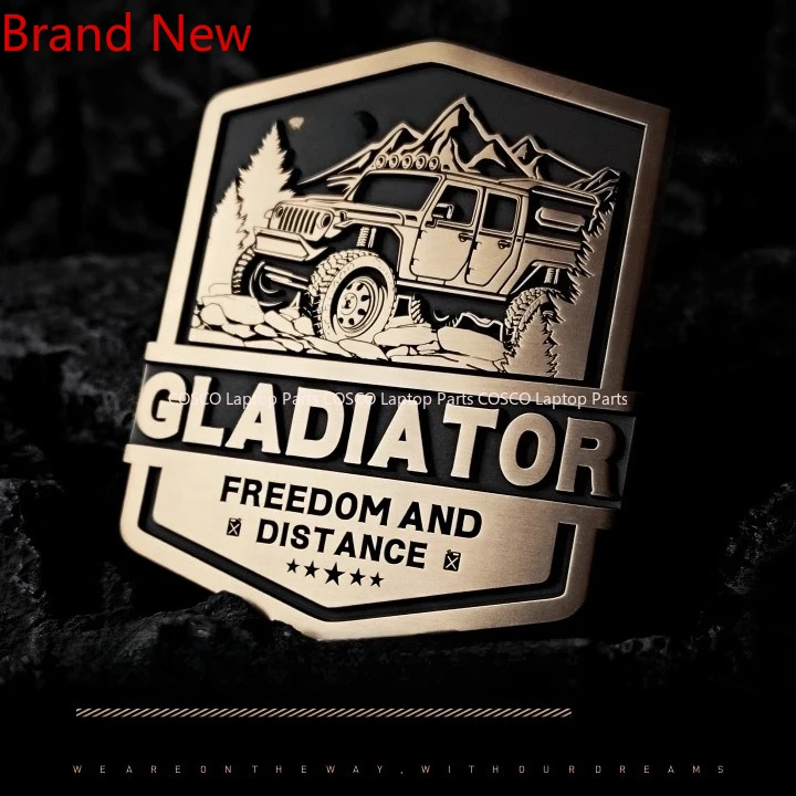 

Gladiator Special Pure Copper Three - Dimensional Side Logo, Rear - End Fuel Tank Logo Car Sticker