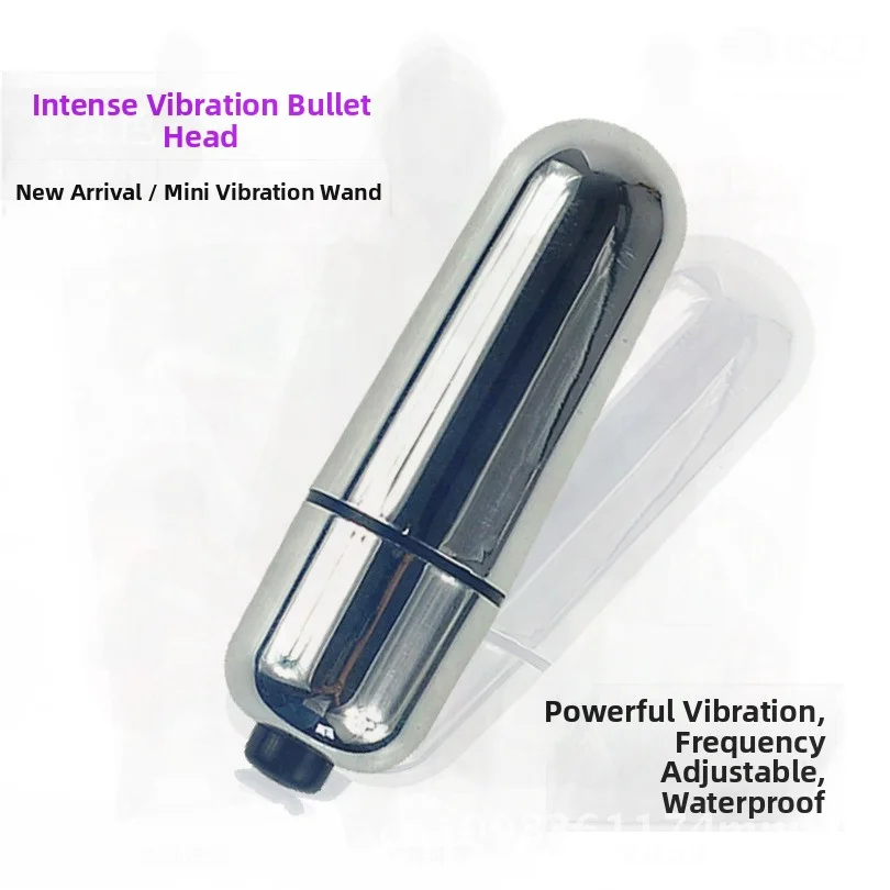 ذروة صغيرة G-نقطة رصاصة هزاز المحمولة الفضة الأبيض الإناث الاستمناء لعبة الكبار مطلي زوجين يمزح إغاظة