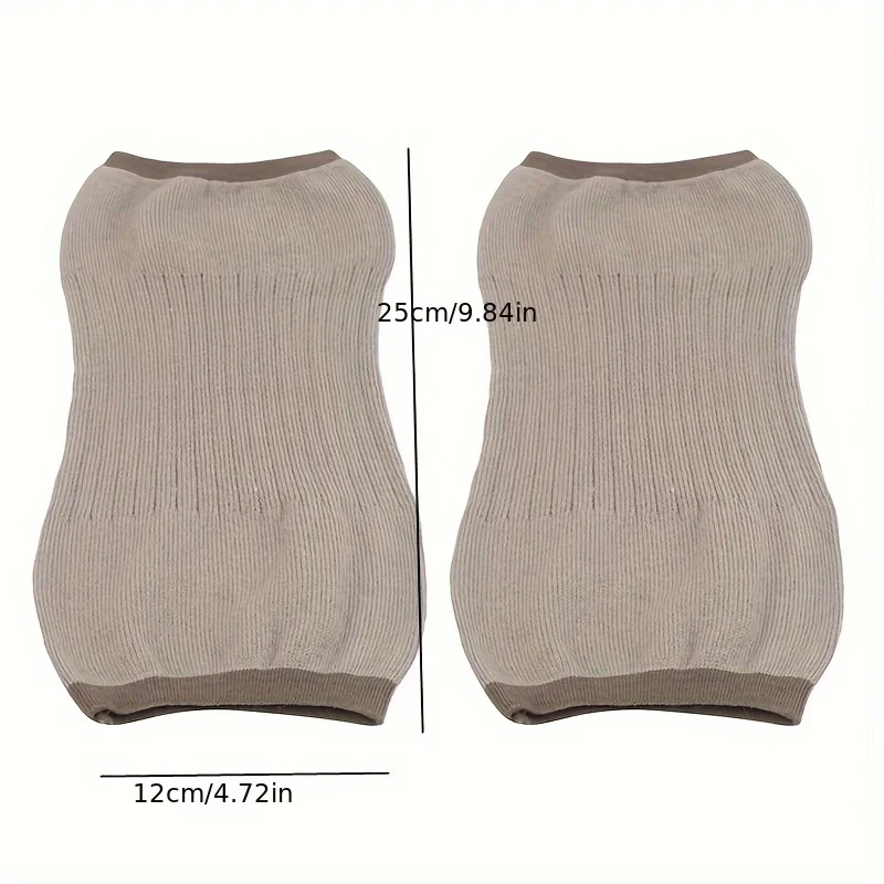 Cashmere Knee Warmers, Elastic Thermal Knee Support Sleeves for Men Women, Winter Leg Warmers for Arthritis & Pain Relief