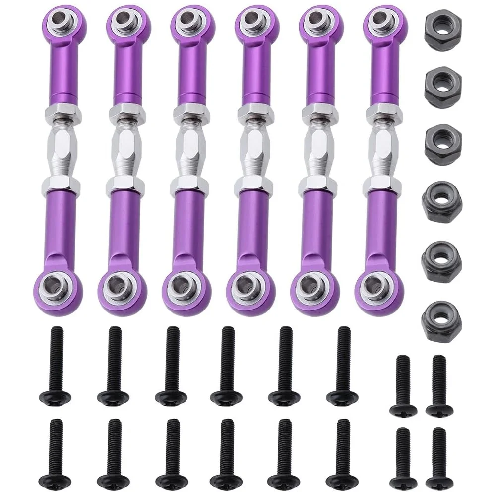 redcattoys-06048-turnbuckle-ligacoes-de-aluminio-alloy-sonic-purple-hsp-106017