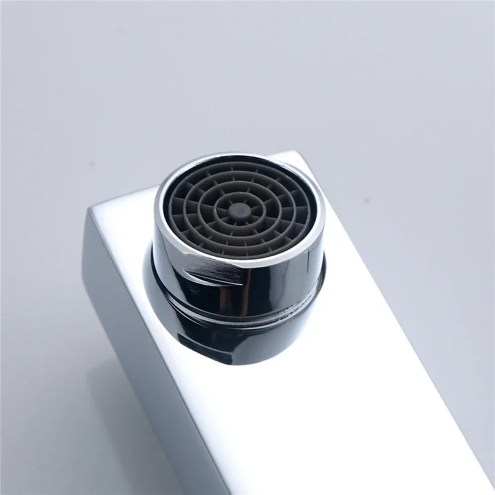 YyhcWall Mounted Bathroom Faucet High Quality Mixer Cold Hot Hand Touch Tap Smart Faucet