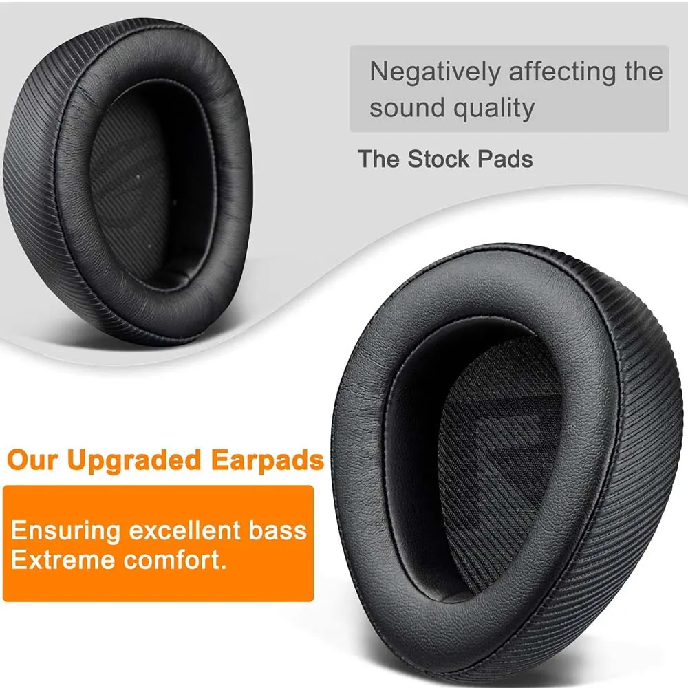 Earphone Pads for ASUS ROG Delta II Replacement Earpads Earmuffs Cloth Memory Covers Sponge Protein