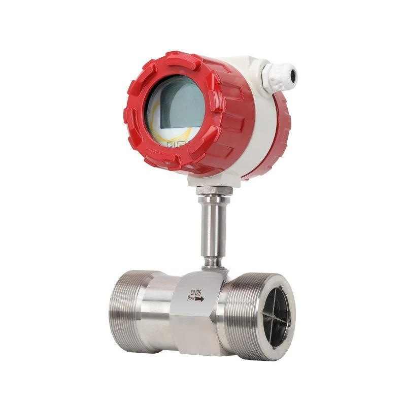

Sewage, Pure Water Glass Water Alcohol Liquid Flange High Precision Metering Meter Pipeline Turbine Flow Meter