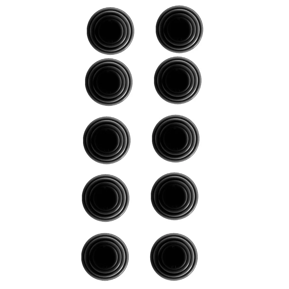 12pcs Anti-Collision Pads Thickened Waterproof Protective Stickers For Car Door Shock-Proof Silent Muffler Pads Pvc Protection