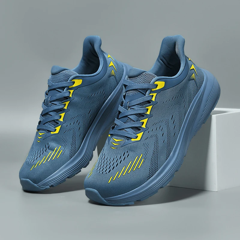 Men's Extra Wide Width Sneakers Lightweight Soft Bottom Running Shoes Casual Footwear for Big Size Men with Wide Toe Box