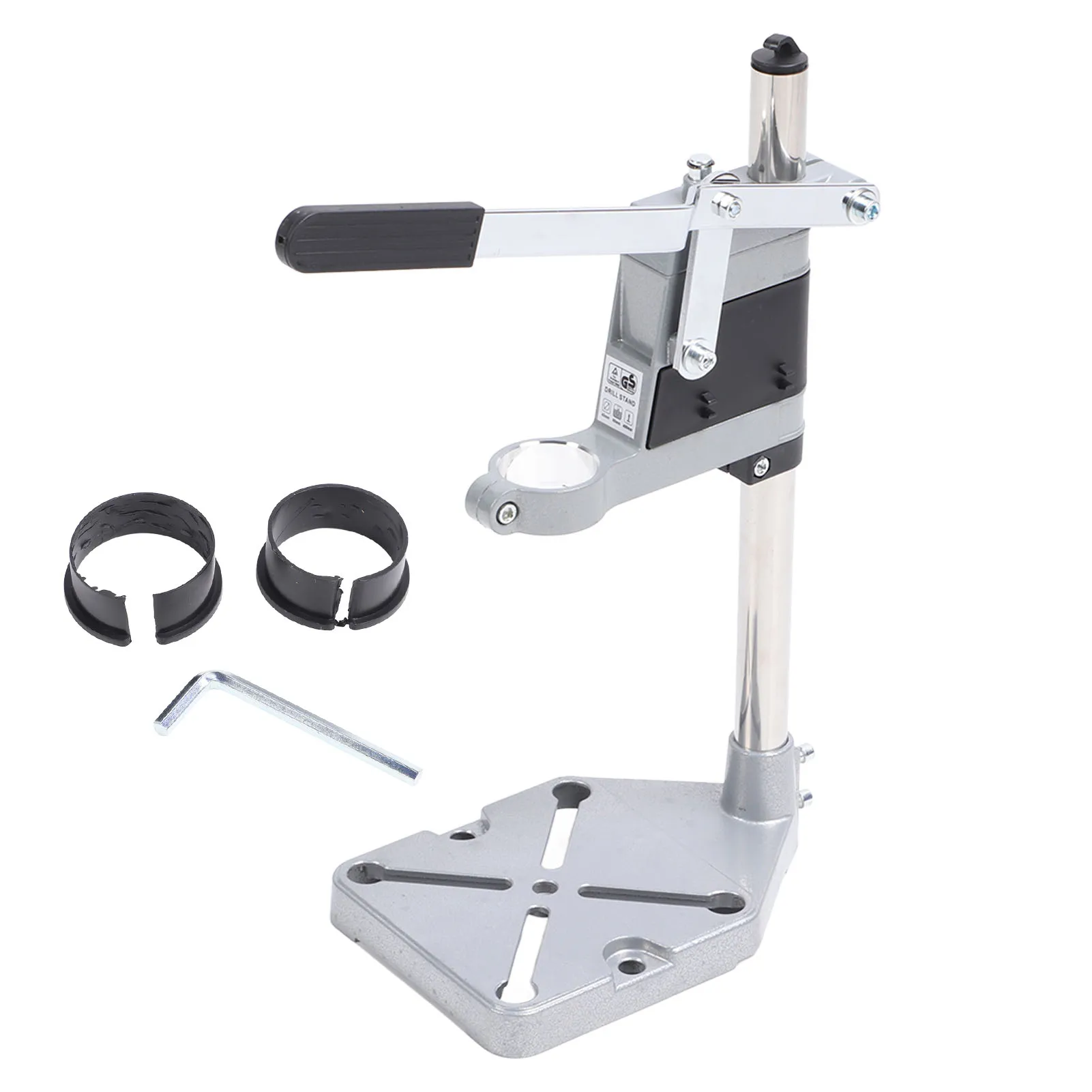 

Bench Drill Press Stand, Bench Drill Stand Press Drilling Universal Aluminum Alloy Power Tool Accessories