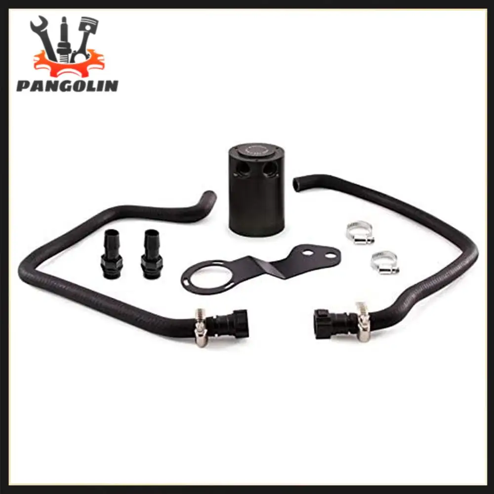 

PCV Baffled Oil Catch Can Fits For Camaro SS 2016 Electrical Equipment Air Conditioning Heat A/C Compressor Assembly Parts