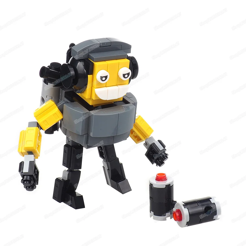Toilet Man Armed Machine Life Building Block Assembly figures Mecha Weapons Titan War Attack Model Scene Children Gifts Boy Toys