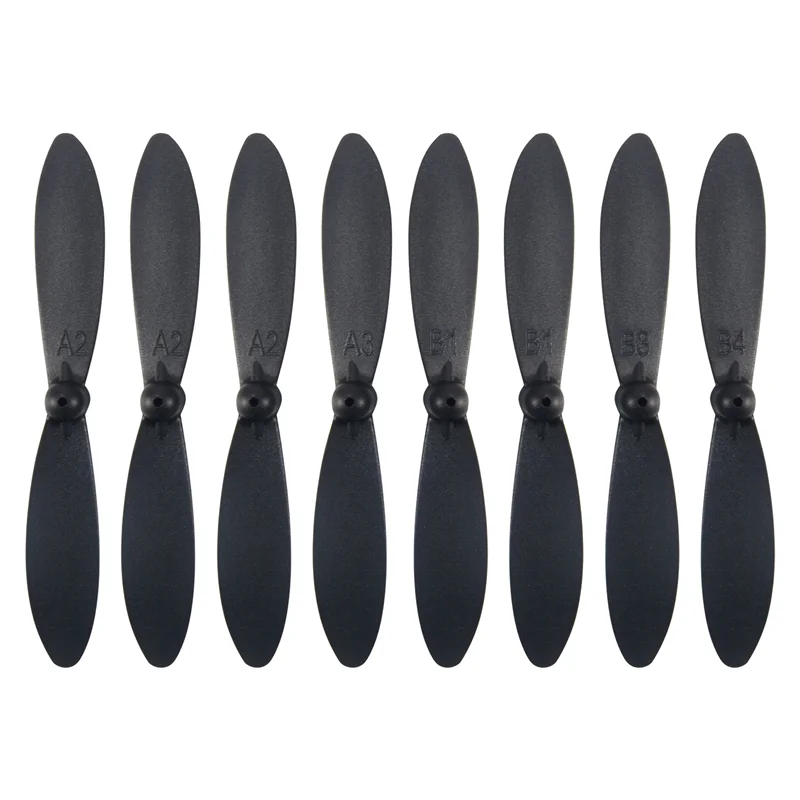 ABUM-8Pcs CW CCW شفرة المروحة ل Wltoys XK A110 A120 A130 A380 RC قطع غيار الطائرة