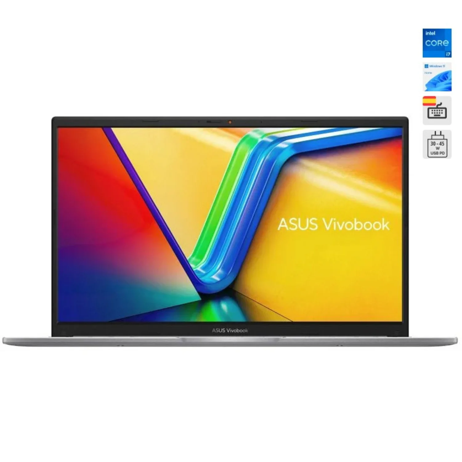 Portátil ASUS VivoBook 15 F1504VA-NJ749W Intel Core i7-1355U 16GB DDR4 512GB SSD M.2 NVME™ QWERTY Español NoteBook Portátil de 15.6" FHD (1920x1080) Sistema Operativo: Windows® 11 Home