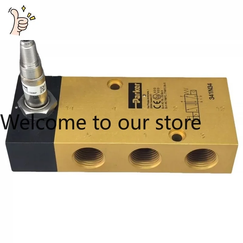 341N34 Parker Pneumatic Valve: Brand New Genuine Function Package