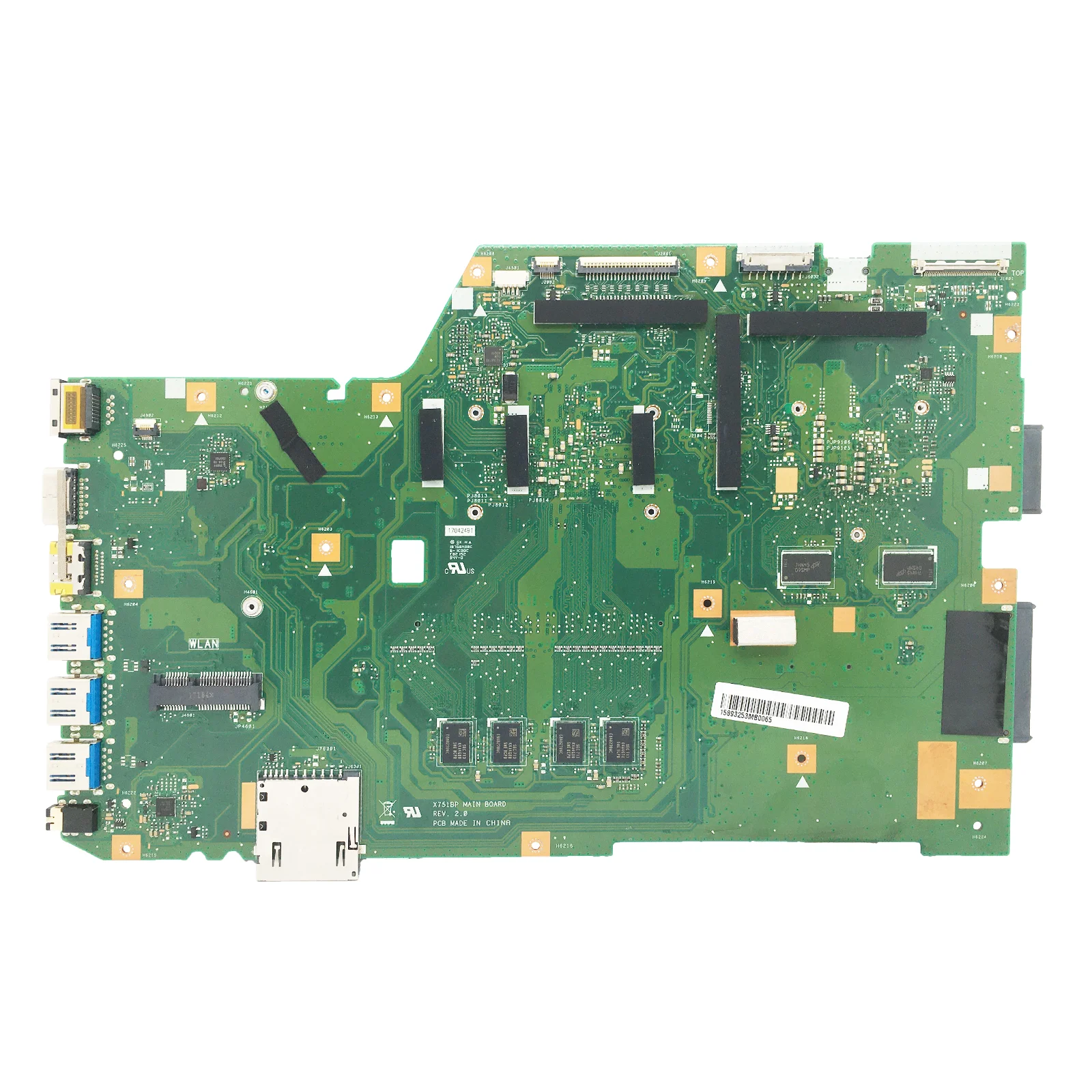 KEFU Mainboard X751B X751BP F751BP A751BP K751BP Laptop Motherboard AMD CPU 4GB/8GB-RAM V2G Notebook MAIN BOARD TEST OK