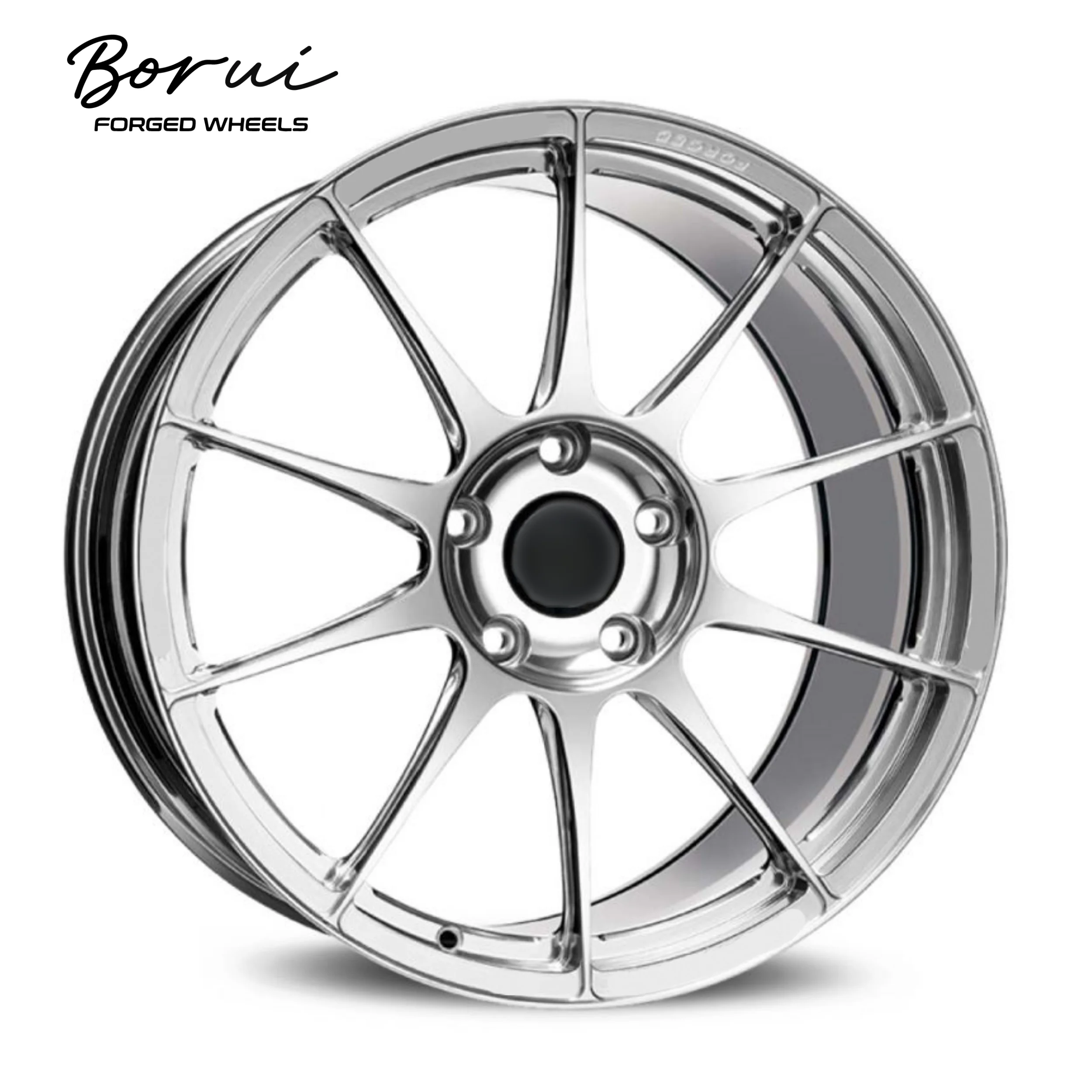 Borui Forged Wheels Custom Classic Racing Car Wheels 18-28 Inch Three And Two Piece Forged Alloy Wheels Direct From Factory