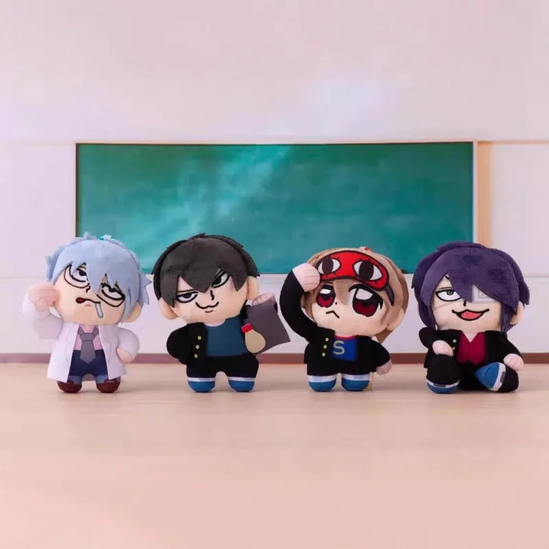 Gintama 3-Z Class Plush Doll 4 Styles Chibi Mini Cotton Keychain Anime Character Stuffed Toy Collectible Gift for Gintama Fans