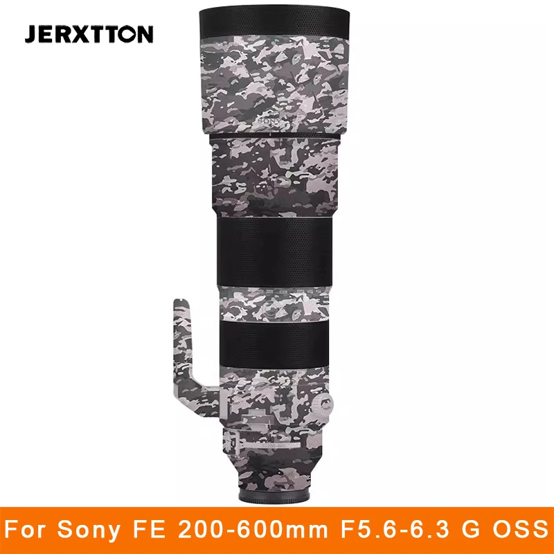Do aparatu Sony 200 600 Obiektyw Skórka zapobiegająca zarysowaniom 3M Vinly Wrap Naklejka na korpus Folia ochronna Naklejka FE 200-600mm F5.6-6.3 G OSS