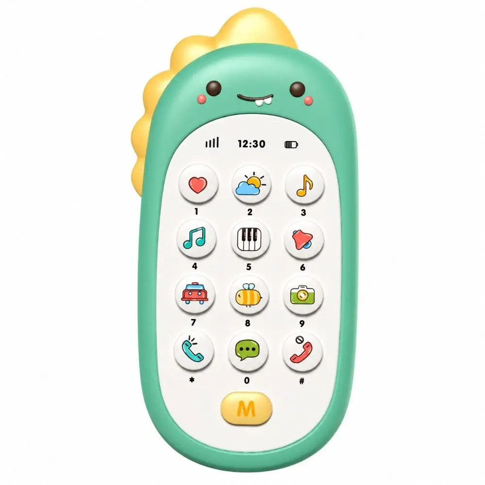 Music Function Baby Phone Toy Interactive Feature Smart Toy Musical Baby Toy Educational Sound Biteable Design