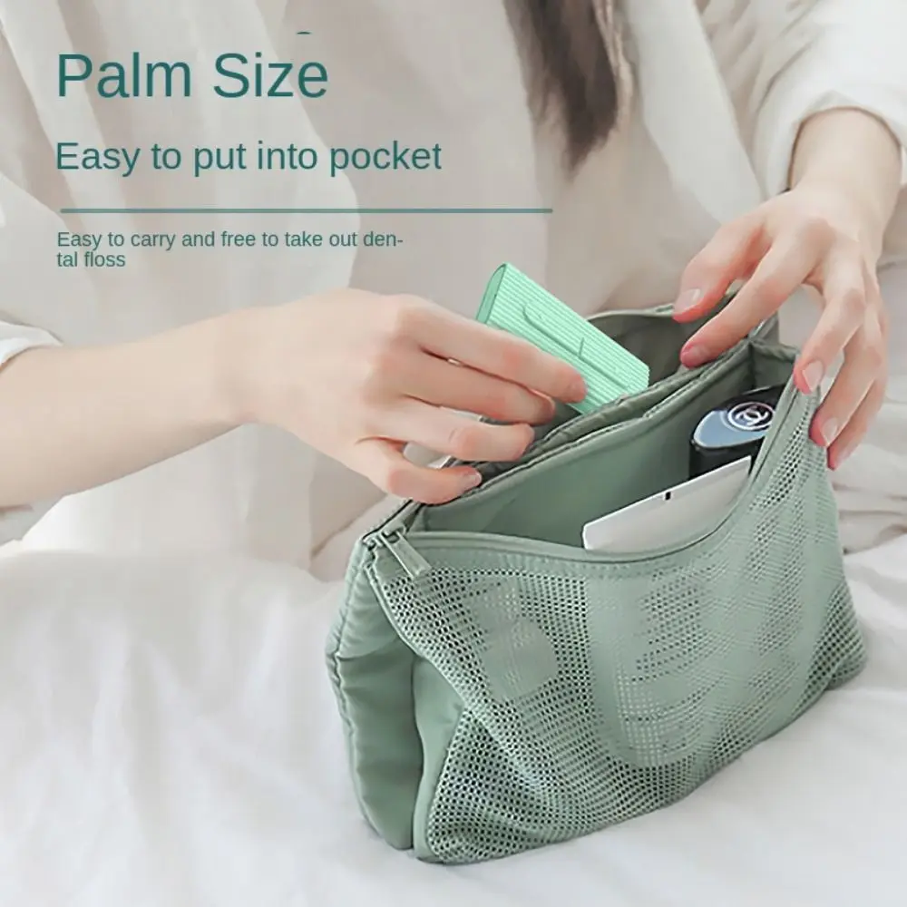 مع 10 قطعة جهاز تنظيف الأسنان العناية بالأسنان مسواك التلقائي حالة قطن الأسنان عصا الأسنان الخيط صندوق تخزين الخيط اختيار موزع #5