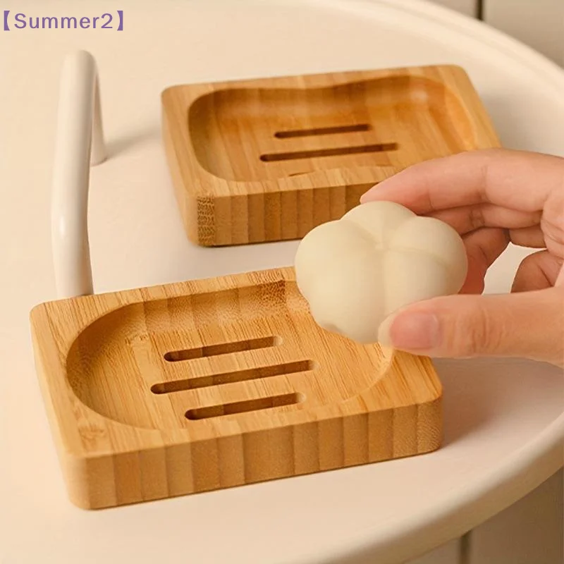 【Xia2】Natural Bamboo Soap Dish - đánh giá và giá Bamboo Cutlery Set