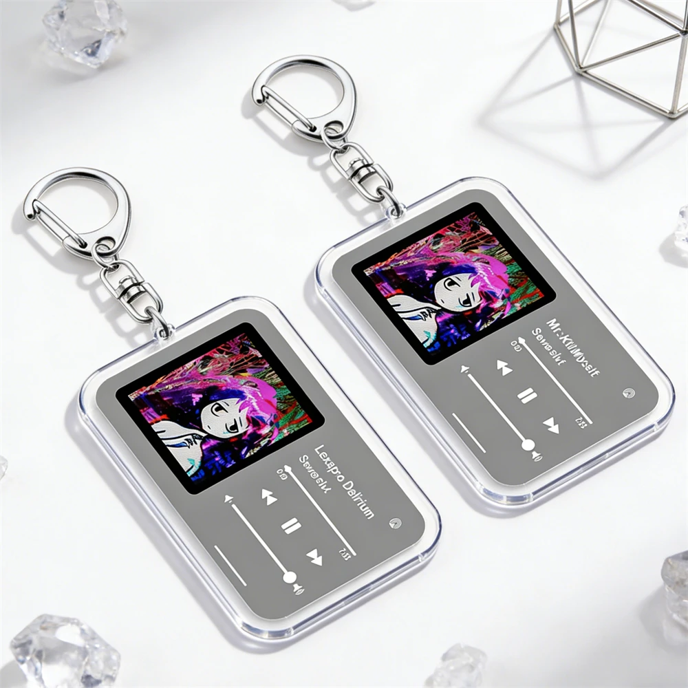 All Sewerslvt Breakcore Anime Music Keychains for Women Accessories Bag Mr. Kill Myself Newlove Song Keying Jewelry Fans Gifts