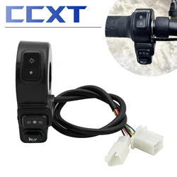 22mm Handlebar Switches Horn Button Turn Signal Light Headlights 3 In1 Controller Switch For Motorcycle Scooter Universal ATV