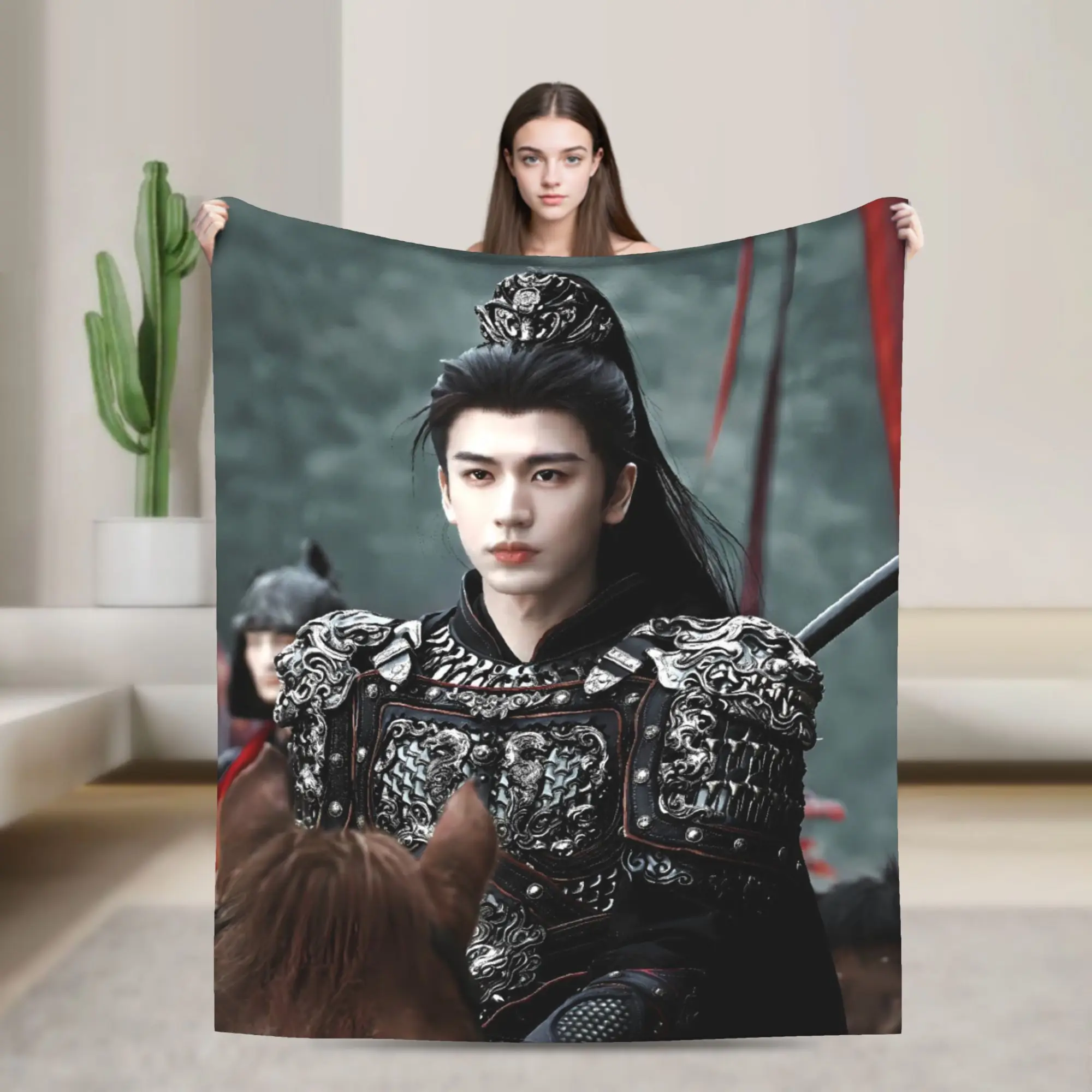 Zhang Linghe Blanket Quality Super Warm  Bedding Throws Winter Picnic Home Decor Novelty Bedspread