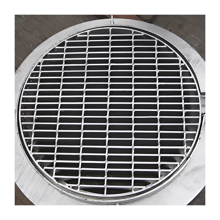 Galvanized Stainless Steel Grating Serrated Style Door Mat for Outdoor Floor Drainage Channel Application