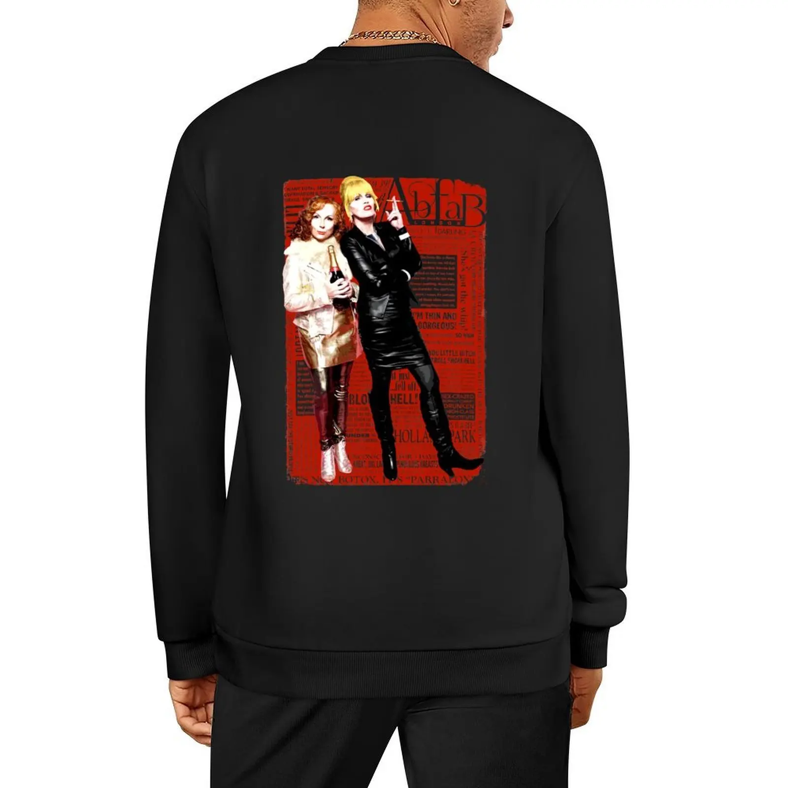 

Absolutely Fabulous, Sweetie! Darling! Patsy and Edina. Ab Fab typography quotes. abfab. BBC Pullover