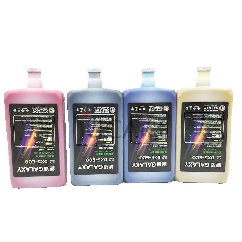 JCL 1L Eco Solvent Ink for Dx5 Dx7 XP600 Head for Galaxy Xuli Human Eco Solvent Printer