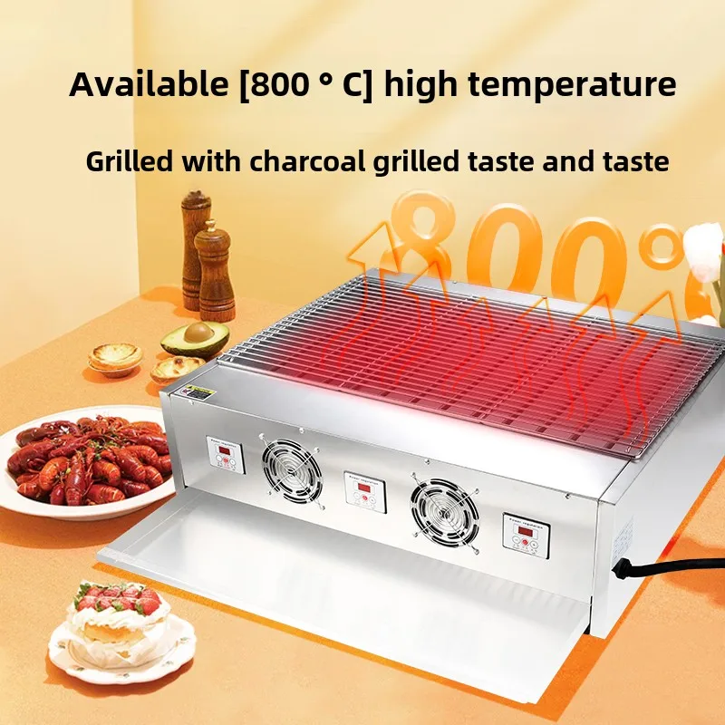 Elektrischer Ofen mit Nachtmarktstand