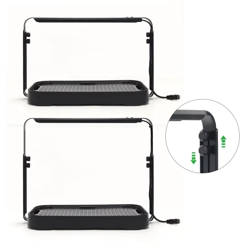 Smart Gardening Automatic Indoor Full-Spectrum Led Hanging Vegetable Garden Kit Mini Self Water Planter Tabletop Grow
