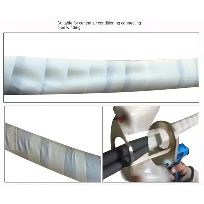 7CM Air Conditioning Tape Winding Machine Air Condit Pipe Wrapping Machine Automatic Tube Wrapping Hand Central air conditioning